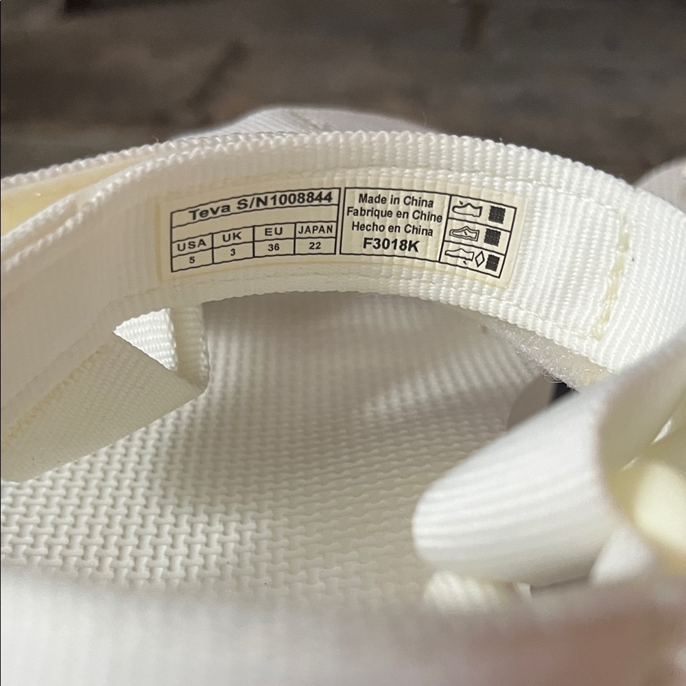 Teva Women's Sandals - White - Picture 4 of 9